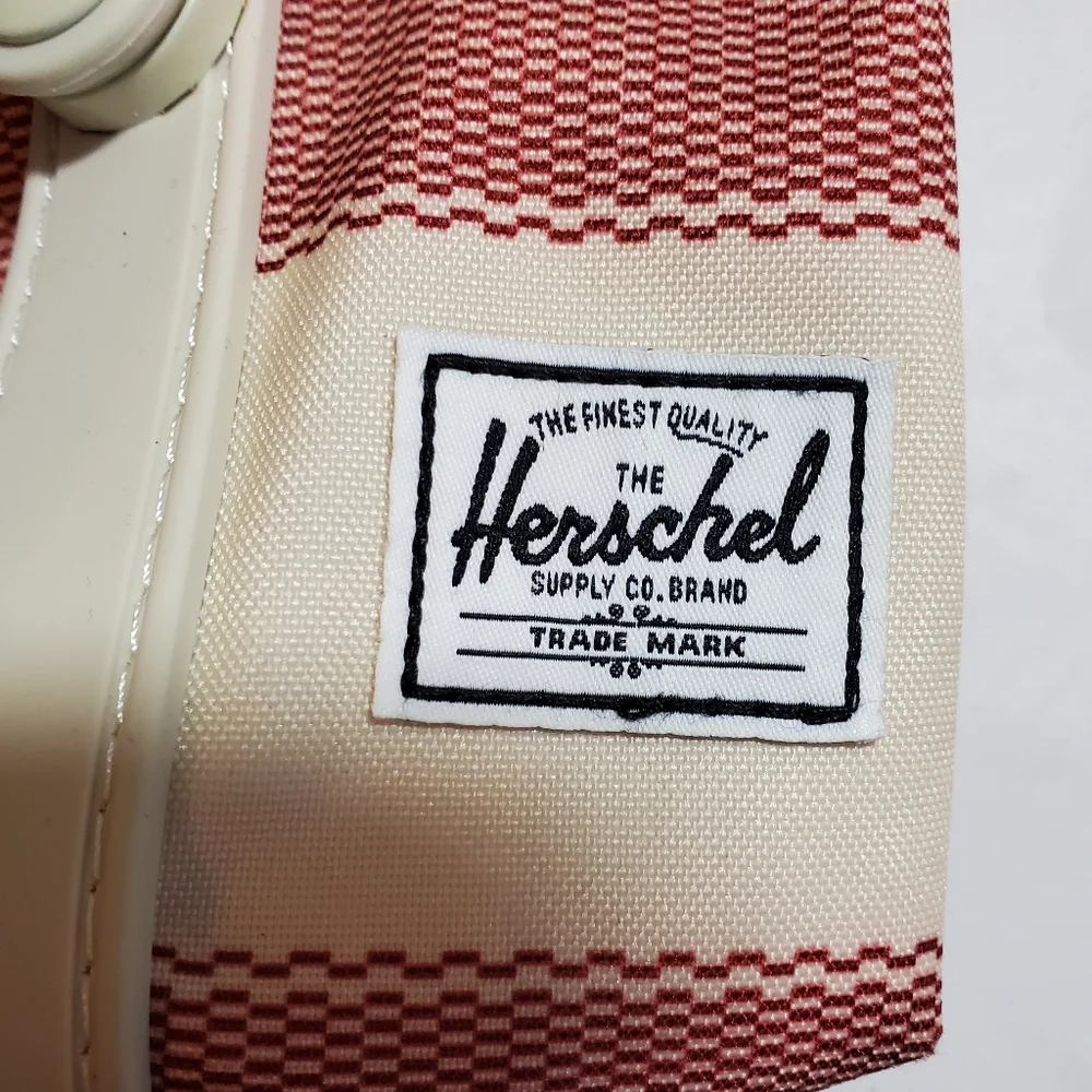 NWT Herschel Supply Company Dawson Backpack Bag in Natural Fouta Striped Print